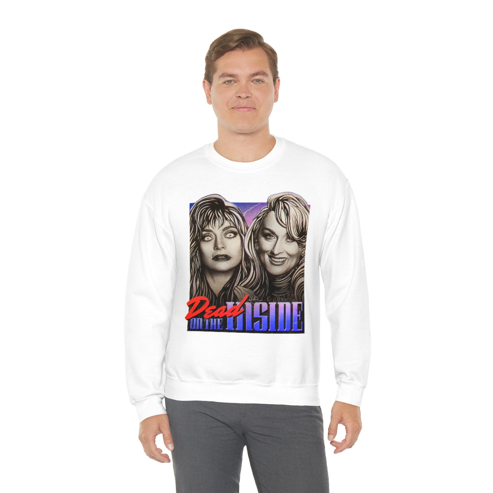 DEAD ON THE INSIDE [Australian-Printed] - Unisex Heavy Blend™ Crewneck Sweatshirt