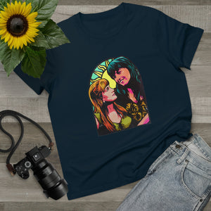 XENA X GABRIELLE [Australian-Printed] - Women’s Maple Tee