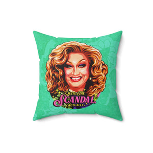 Quite The Scandal, Actually - Spun Polyester Square Pillow Case 16x16" (Slip Only)