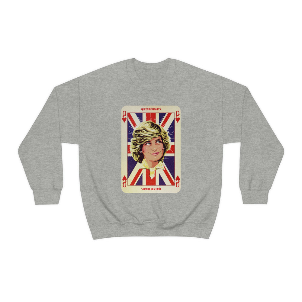 Queen Of Hearts - Unisex Heavy Blend™ Crewneck Sweatshirt