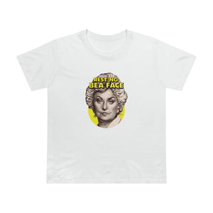 RESTING BEA FACE [Australian-Printed] - Women’s Maple Tee