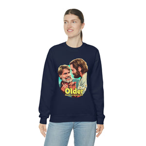 Older Means We're Still Here [Australian-Printed] - Unisex Heavy Blend™ Crewneck Sweatshirt