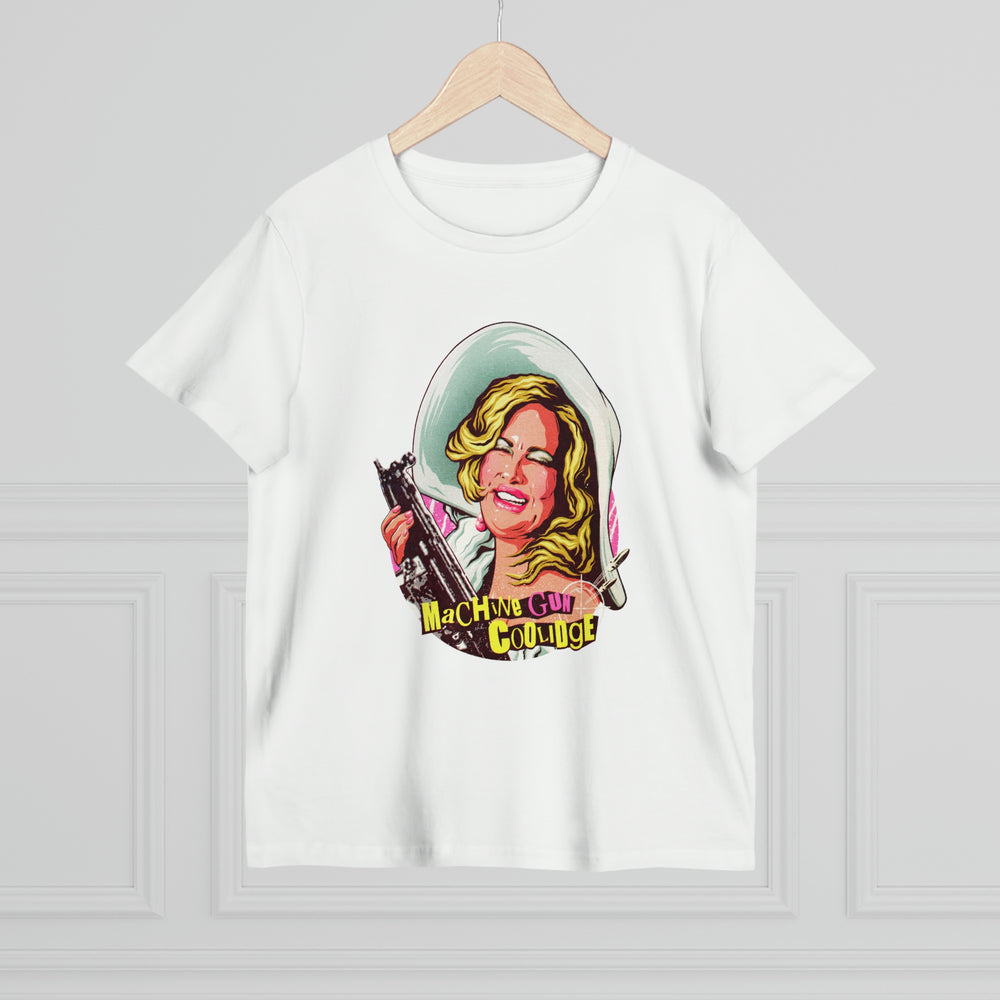 Machine Gun Coolidge [Australian-Printed] - Women’s Maple Tee