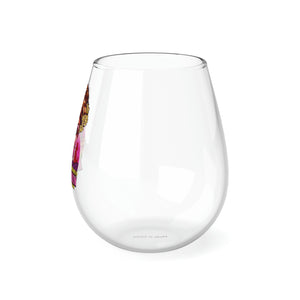 I'd Rather Leave My Children With A Drag Queen - Stemless Glass, 11.75oz