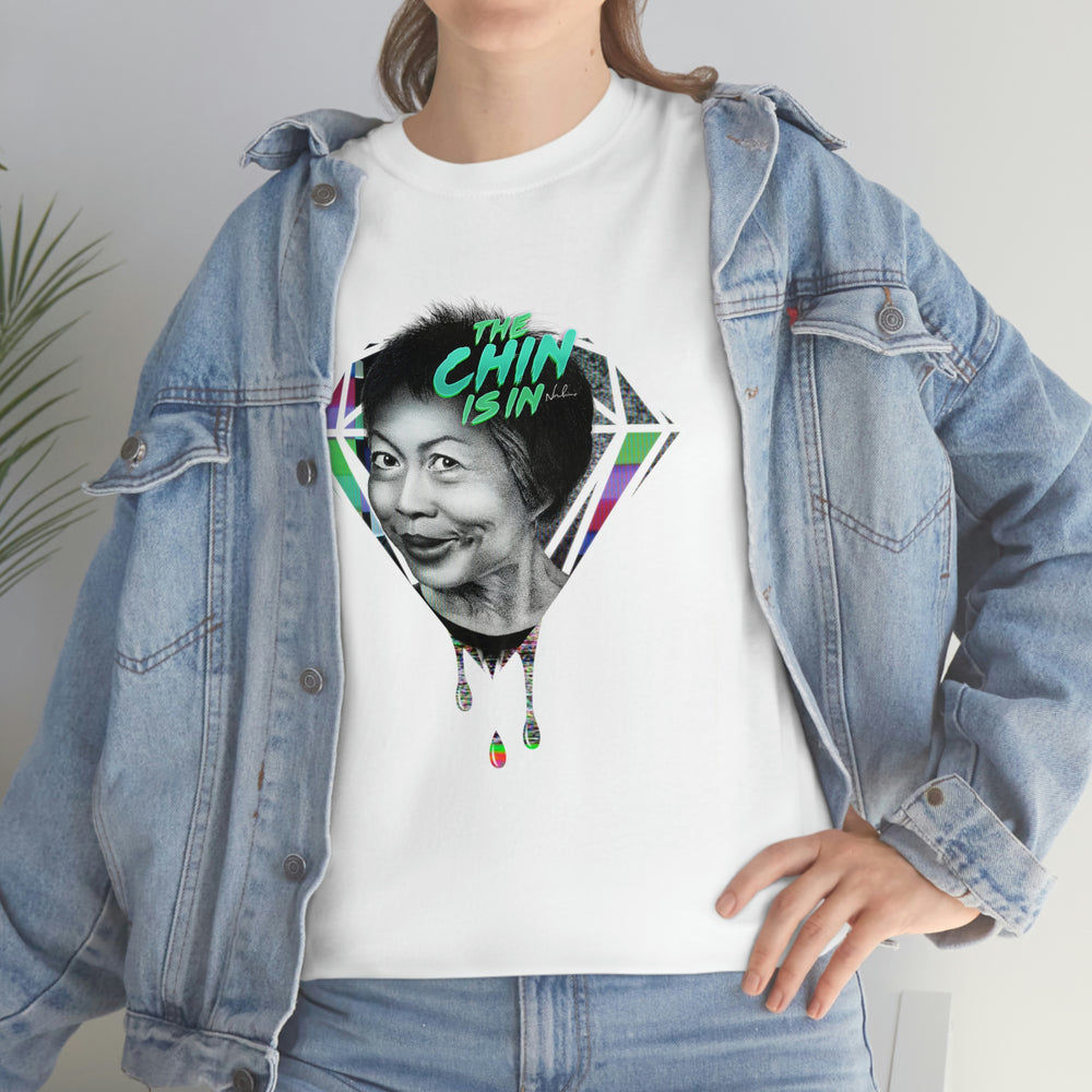 The Chin Is In [Australian-Printed] - Unisex Heavy Cotton Tee