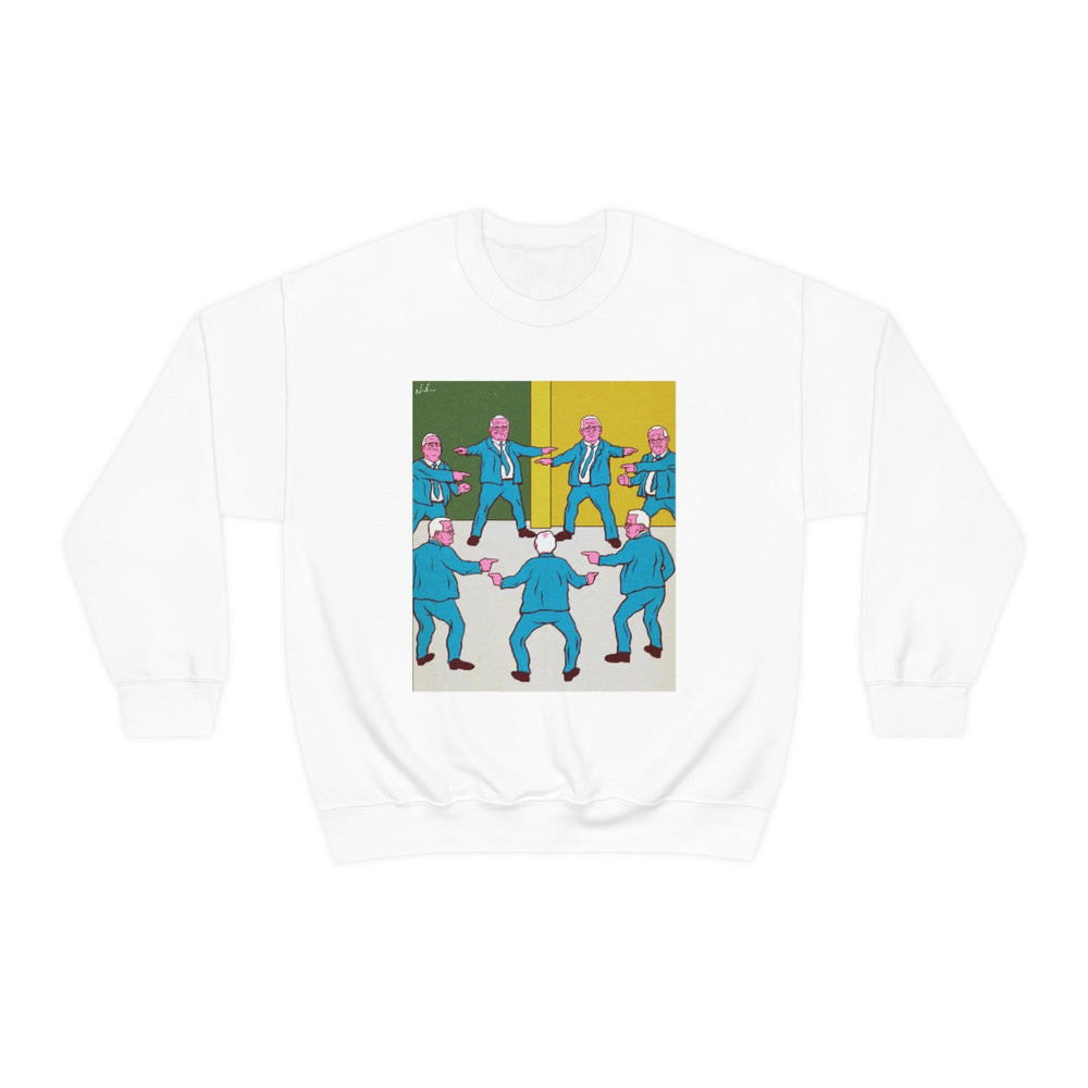 Will The Real Government Minister Please Stand Up [Australian-Printed] - Unisex Heavy Blend™ Crewneck Sweatshirt