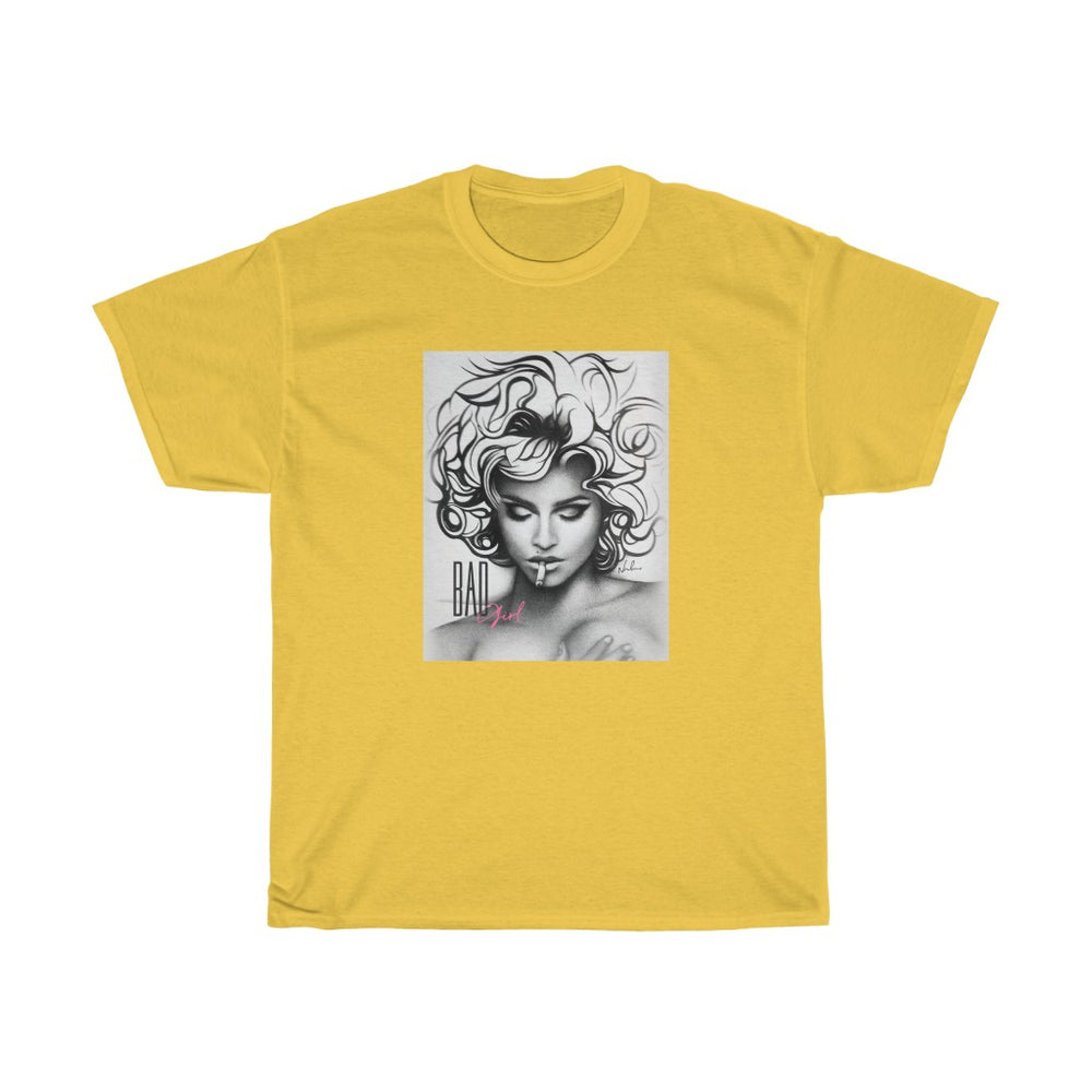 BAD GIRL [Australian-Printed] - Unisex Heavy Cotton Tee