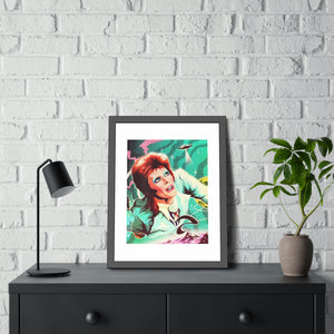 GALACTIC BOWIE - Framed Paper Posters