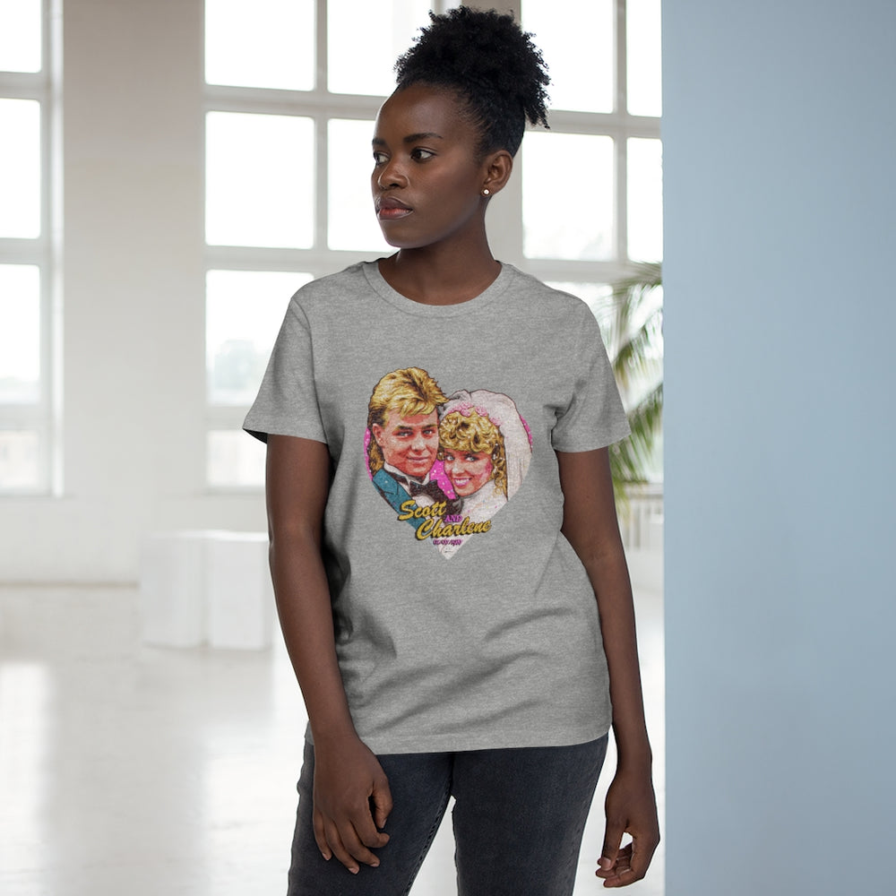 Scott and Charlene [Australian-Printed] - Women’s Maple Tee