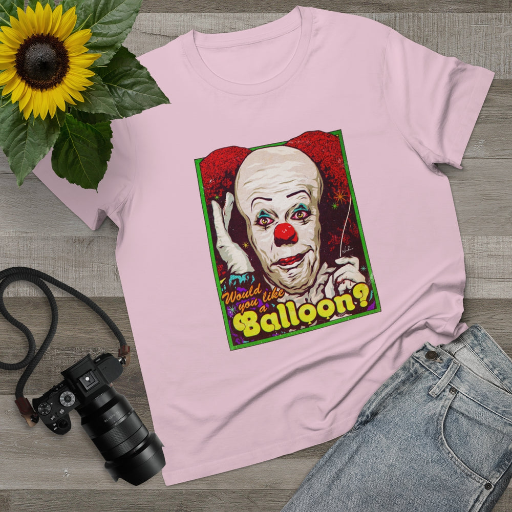 Would You Like A Balloon? [Australian-Printed] - Women’s Maple Tee