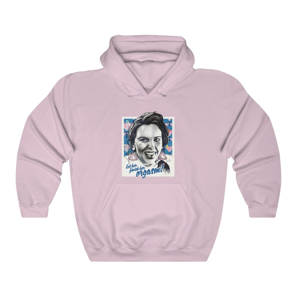 Let Her Finish Her Orgasm! - Unisex Heavy Blend™ Hooded Sweatshirt