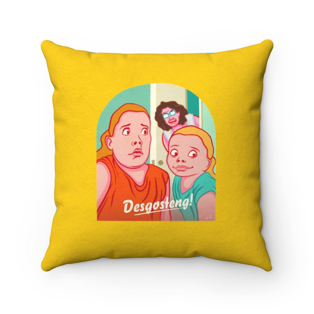Desgosteng - Spun Polyester Square Pillow 16x16"