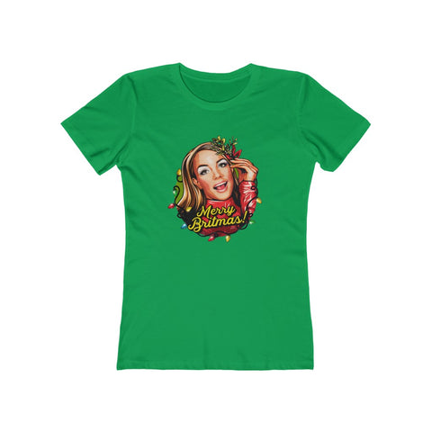 Merry Britmas! - Women's The Boyfriend Tee