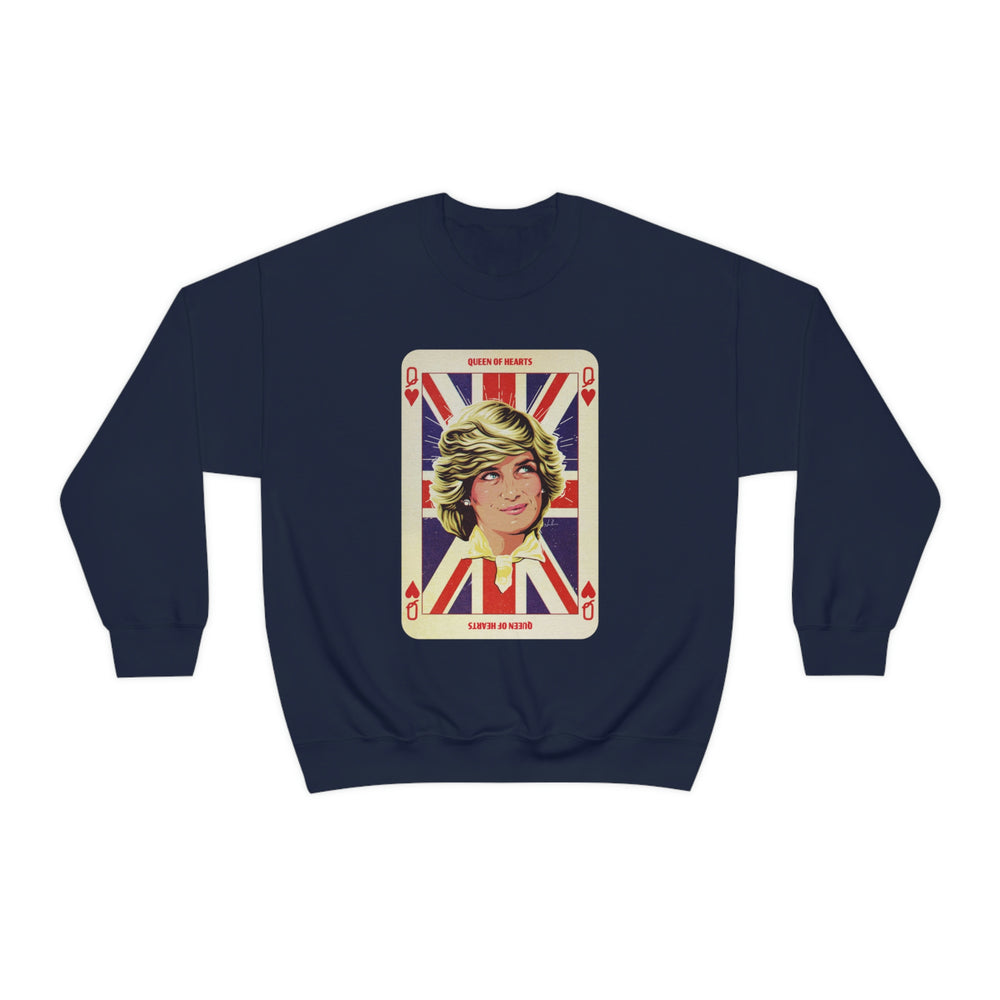 Queen Of Hearts - Unisex Heavy Blend™ Crewneck Sweatshirt