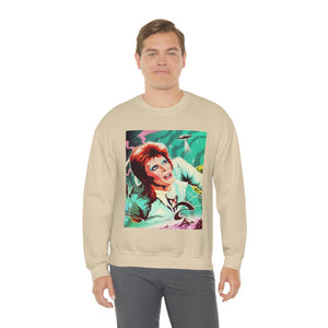 GALACTIC BOWIE - Unisex Heavy Blend™ Crewneck Sweatshirt