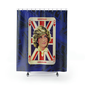 Queen Of Hearts - Shower Curtains