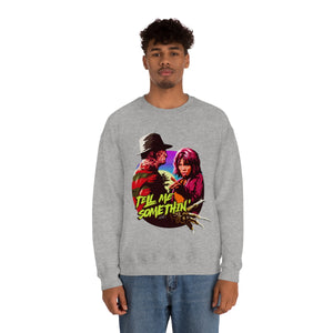 Tell Me Somethin' - Unisex Heavy Blend™ Crewneck Sweatshirt