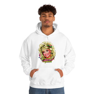 Have A Holly Dolly Christmas! - Unisex Heavy Blend™ Hooded Sweatshirt