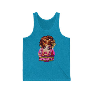 I'd Rather Leave My Children With A Drag Queen - Unisex Jersey Tank - Unisex Jersey Tank