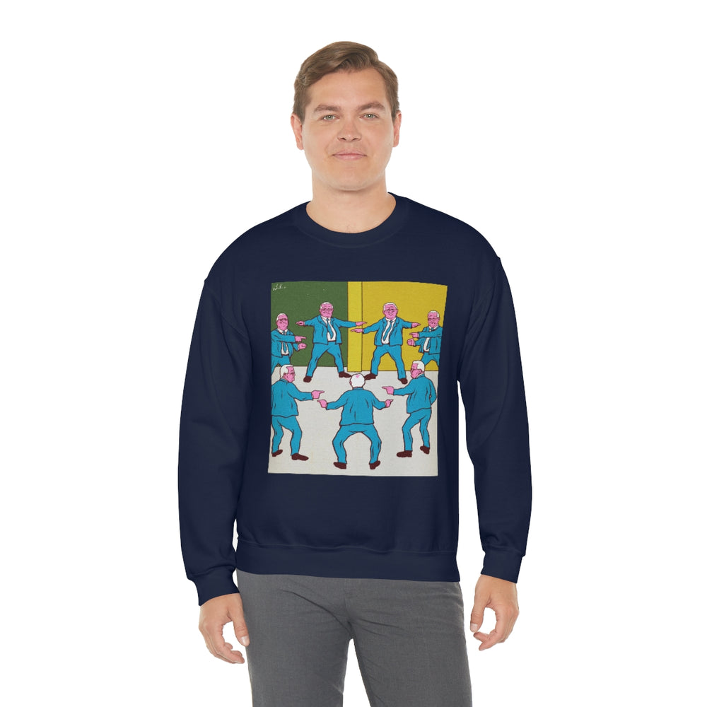 Will The Real Government Minister Please Stand Up [Australian-Printed] - Unisex Heavy Blend™ Crewneck Sweatshirt