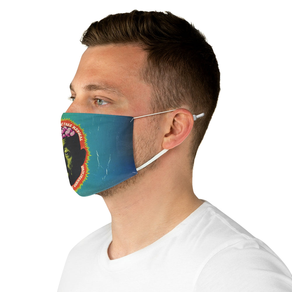 Perhaps Do Not Take Medical Advice From A UFC Commentator - Fabric Face Mask