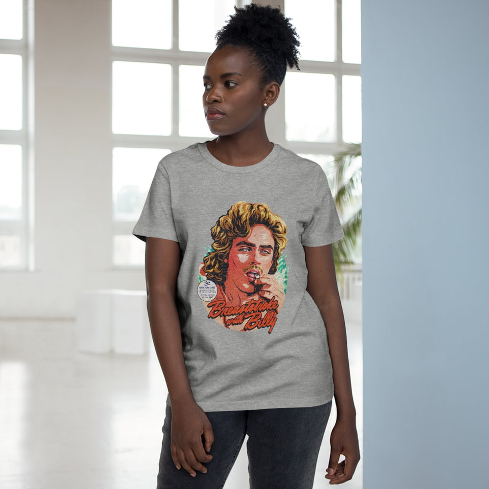 Breaststroke With Billy [Australian-Printed] - Women’s Maple Tee