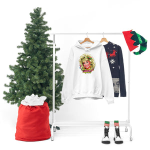 Have A Holly Dolly Christmas! - Unisex Heavy Blend™ Hooded Sweatshirt