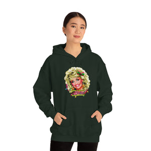 Have A Holly Dolly Christmas! - Unisex Heavy Blend™ Hooded Sweatshirt