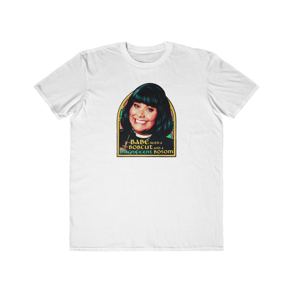 Babe With A Bobcut And A Magnificent Bosom - Men's Lightweight Fashion Tee