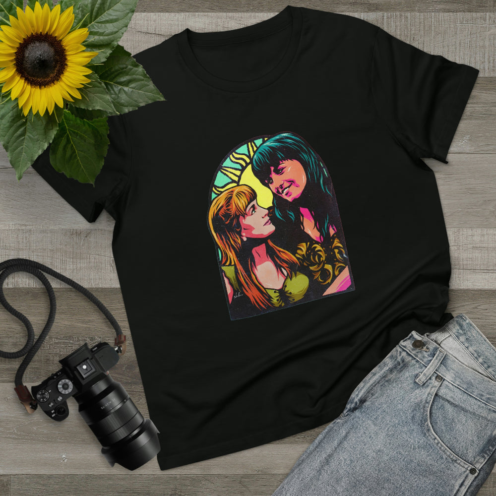 XENA X GABRIELLE [Australian-Printed] - Women’s Maple Tee