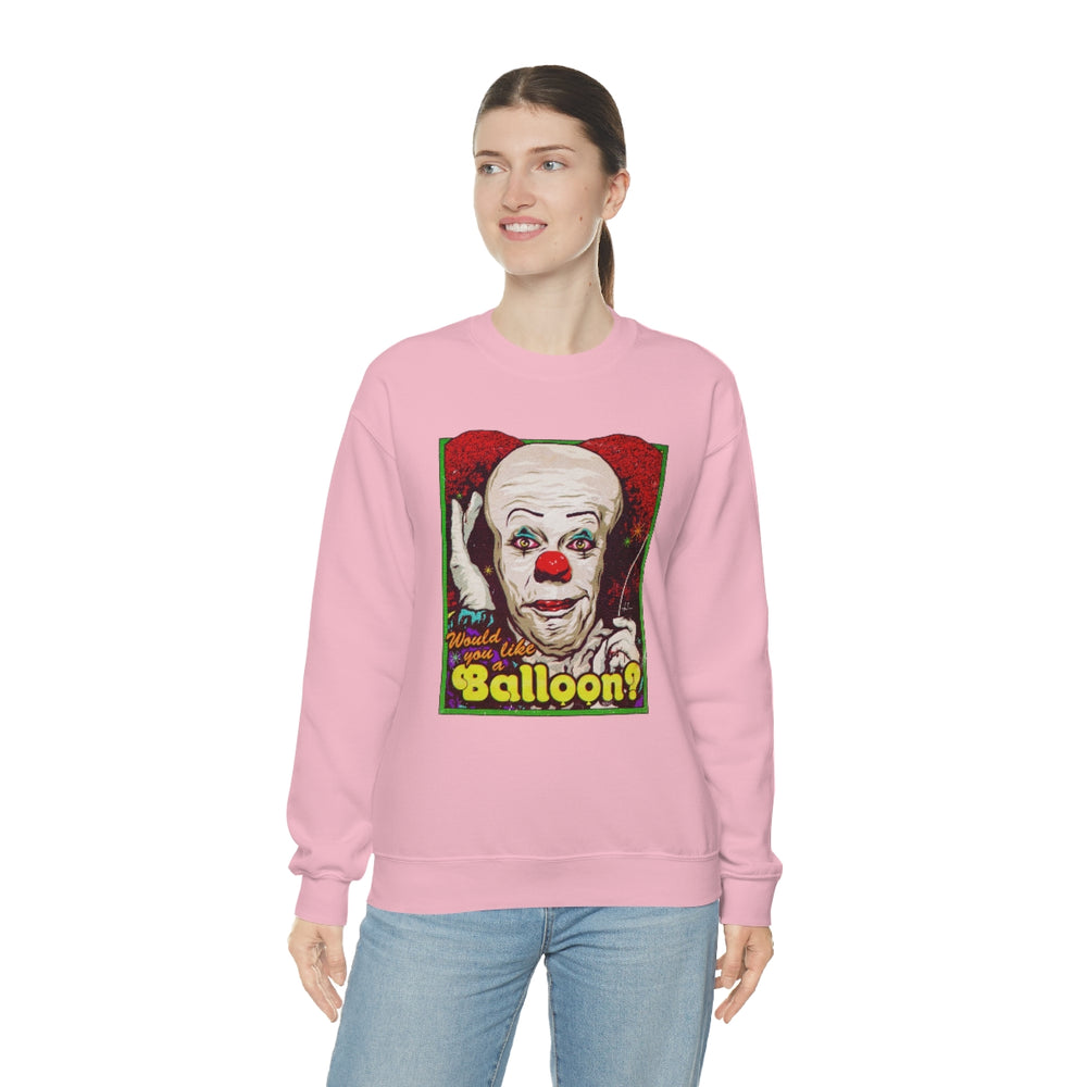 Would You Like A Balloon? - Unisex Heavy Blend™ Crewneck Sweatshirt