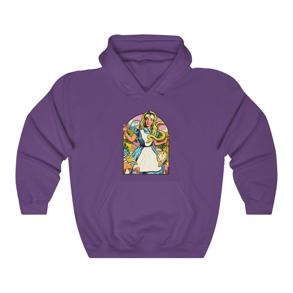 Down The Rabbit Hole - Unisex Heavy Blend™ Hooded Sweatshirt