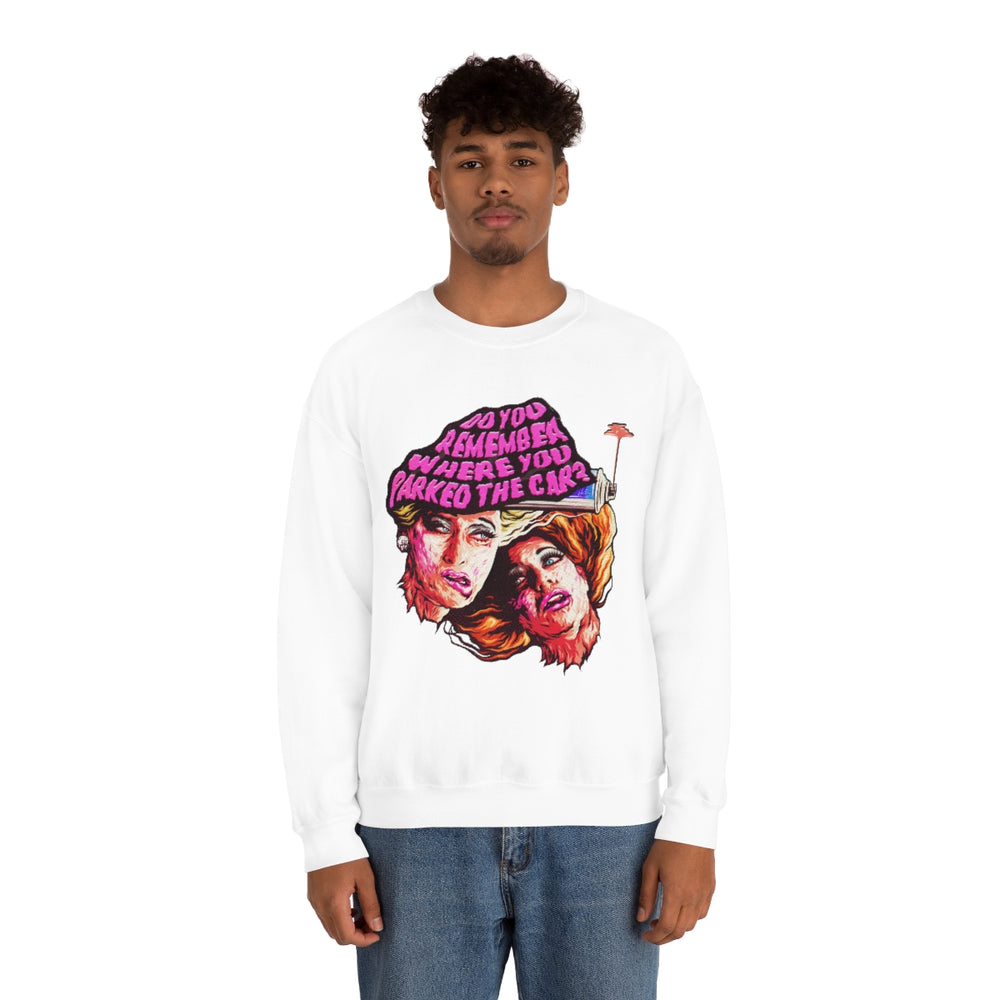 Do You Remember Where You Parked The Car? - Unisex Heavy Blend™ Crewneck Sweatshirt