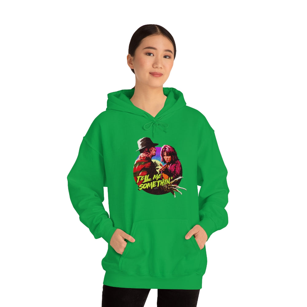 Tell Me Somethin' - Unisex Heavy Blend™ Hooded Sweatshirt