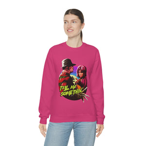 Tell Me Somethin' - Unisex Heavy Blend™ Crewneck Sweatshirt