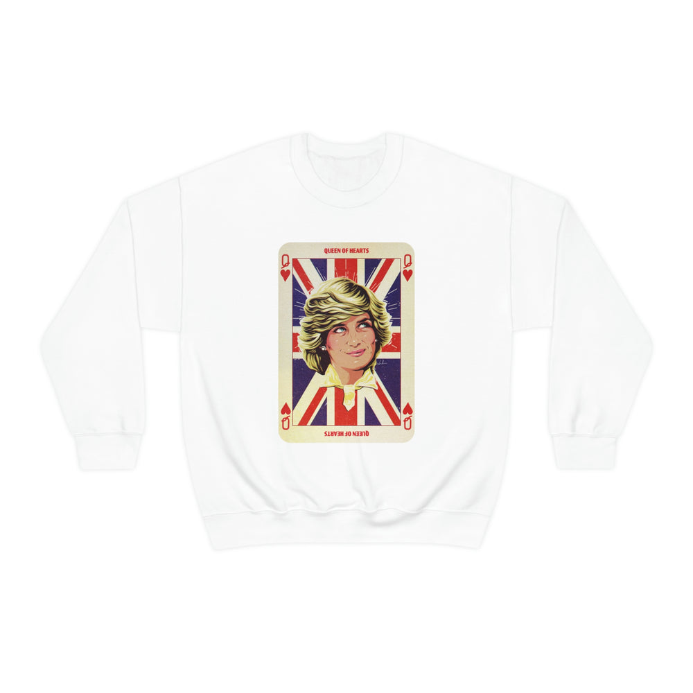 Queen Of Hearts - Unisex Heavy Blend™ Crewneck Sweatshirt