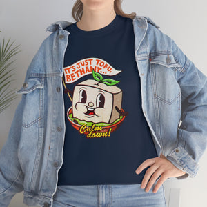 It's Just Tofu, Bethany [Australian-Printed] - Unisex Heavy Cotton Tee