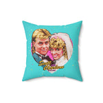 Scott and Charlene - Spun Polyester Square Pillow Case 16x16" (Slip Only)