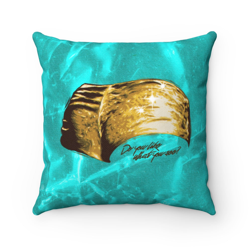 Golden Girl - Spun Polyester Square Pillow 16x16"