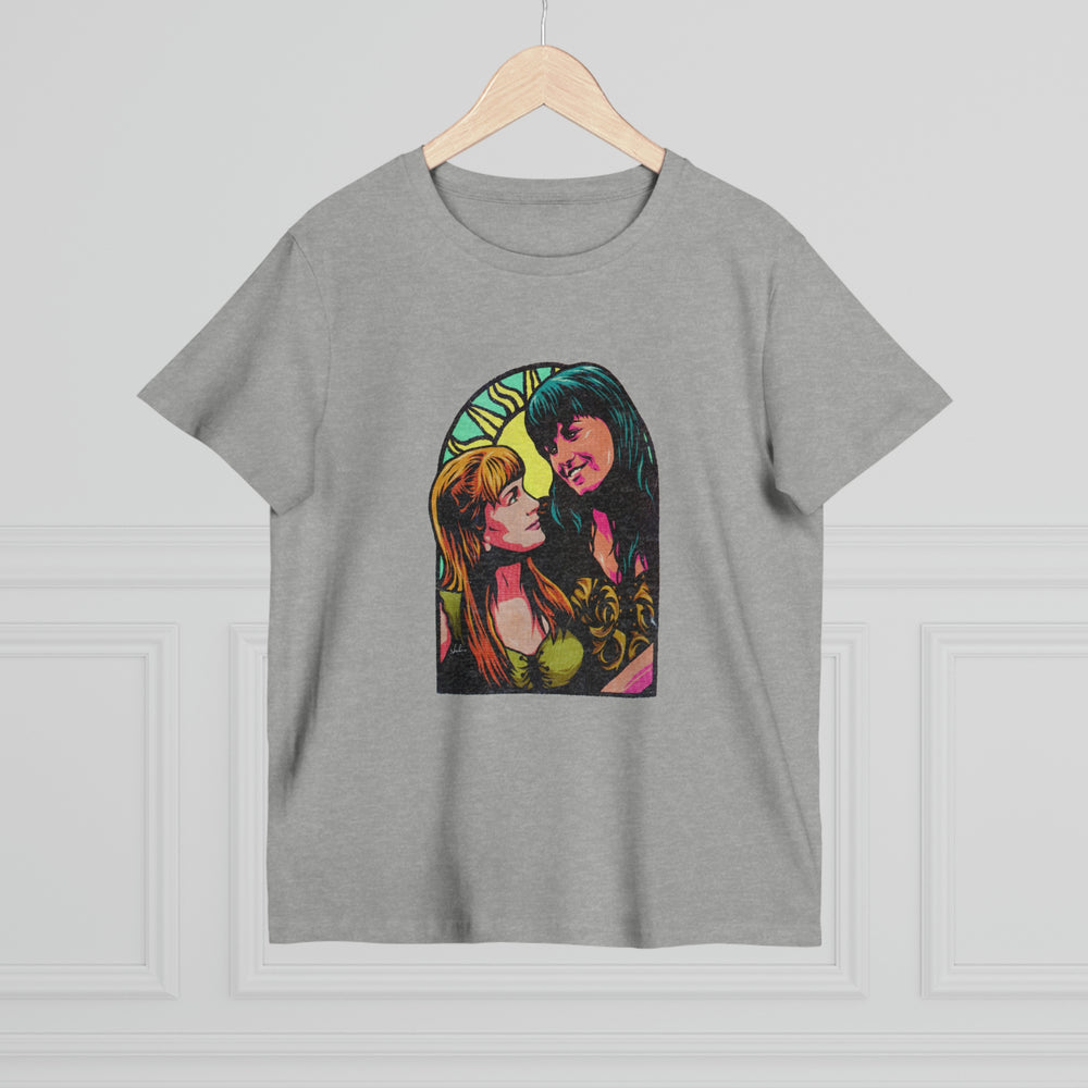 XENA X GABRIELLE [Australian-Printed] - Women’s Maple Tee