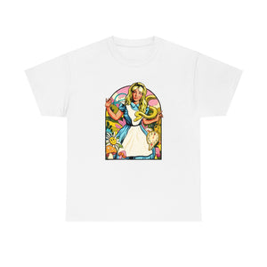 Down The Rabbit Hole [Australian-Printed] - Unisex Heavy Cotton Tee