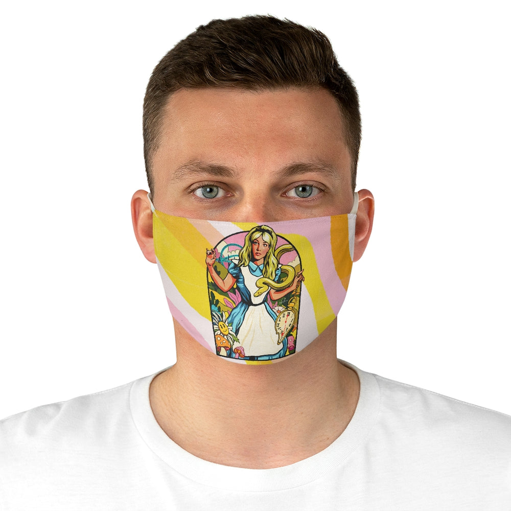 Down The Rabbit Hole - Fabric Face Mask