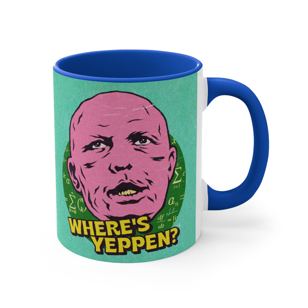 Where's Yeppen? - 11oz Accent Mug (Australian Printed)