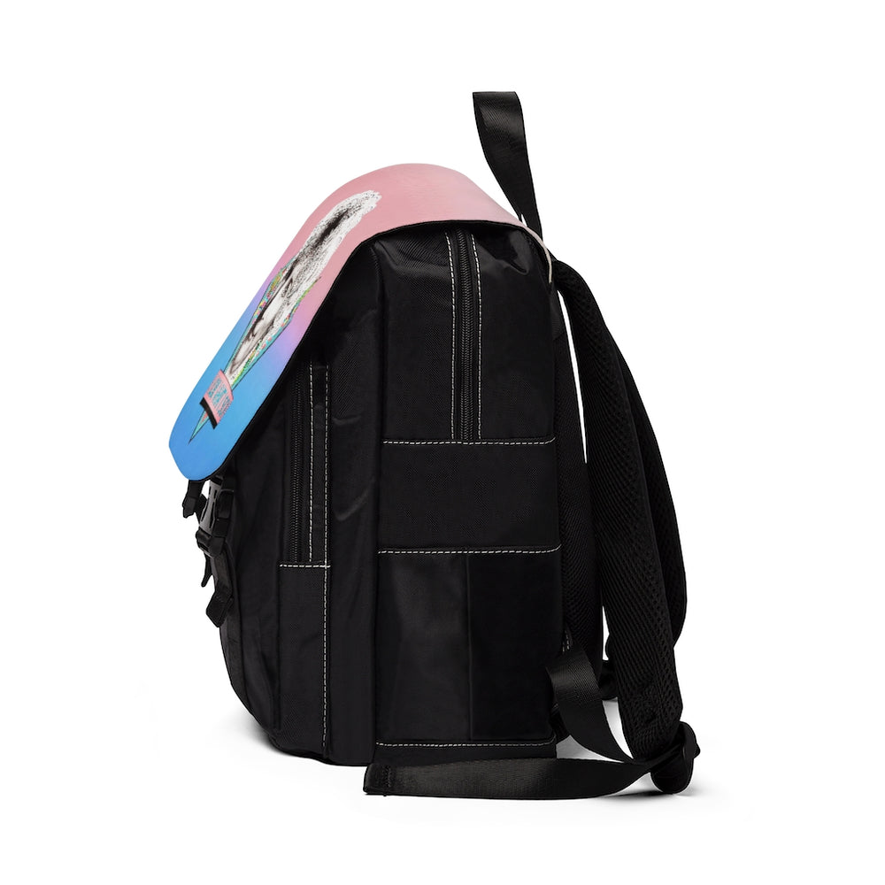 I LOIK WHAT I SOI - Unisex Casual Shoulder Backpack