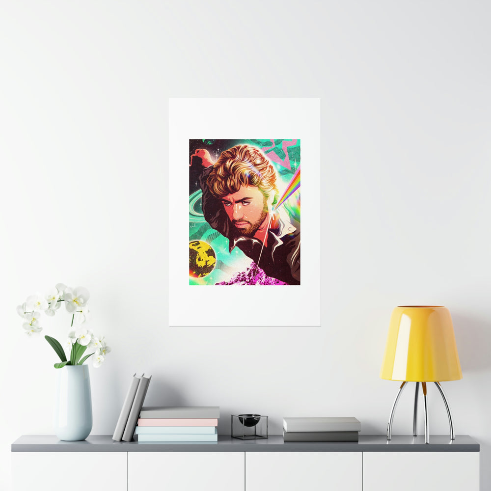 GALACTIC GEORGE - Premium Matte vertical posters