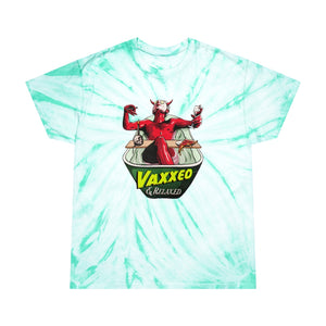 VAXXED + RELAXED - Tie-Dye Tee, Cyclone