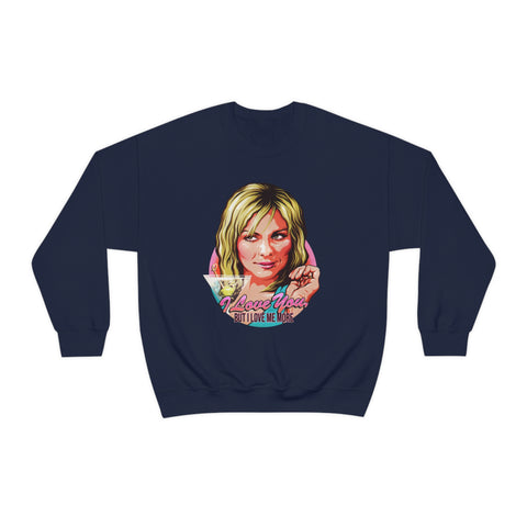 I Love You, But I Love Me More [Australian-Printed] - Unisex Heavy Blend™ Crewneck Sweatshirt