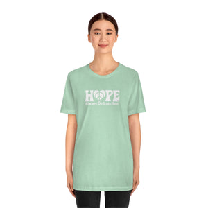 Hope Always Defeats Hate - Unisex Jersey Short Sleeve Tee