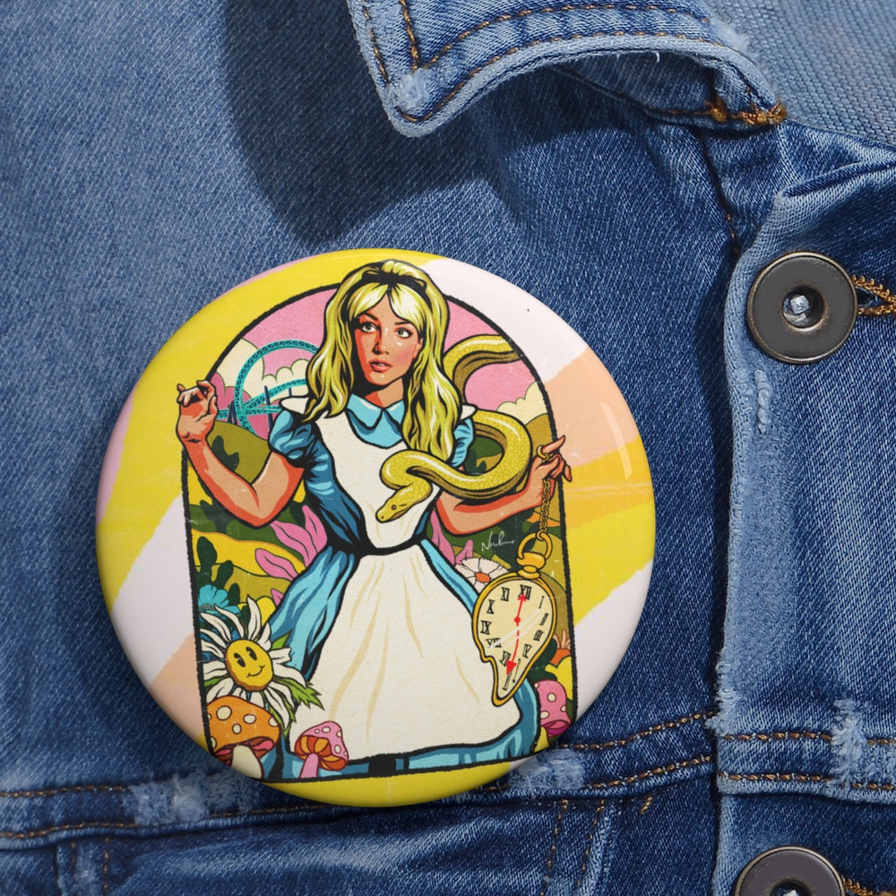 Down The Rabbit Hole - Pin Buttons