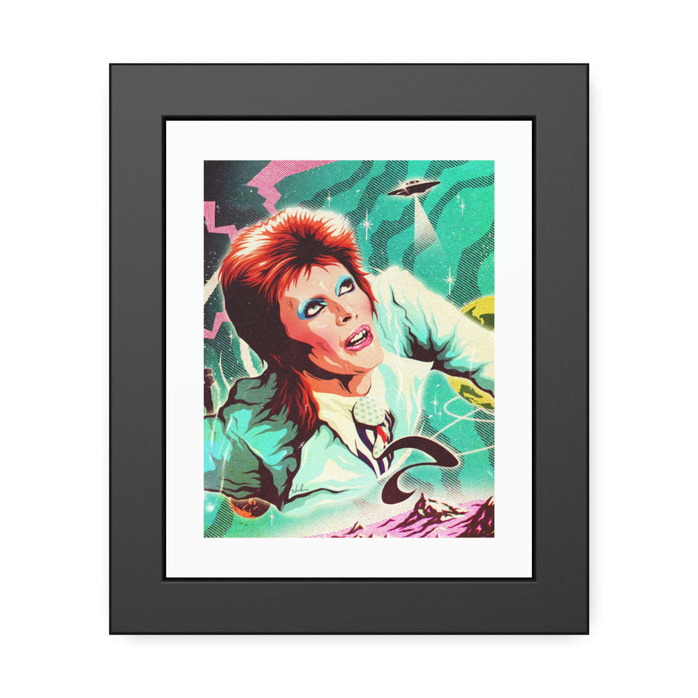 GALACTIC BOWIE - Framed Paper Posters